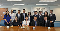 Members of FDU visit Chung Chi College